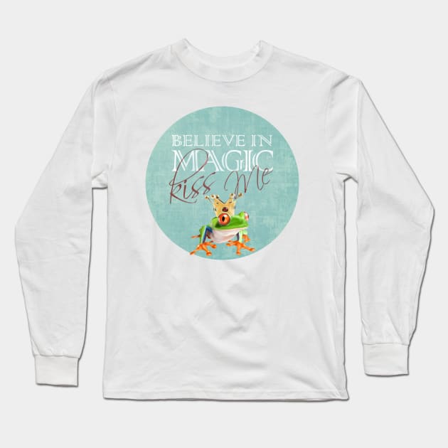 The Frog Prince Long Sleeve T-Shirt by Sparafuori